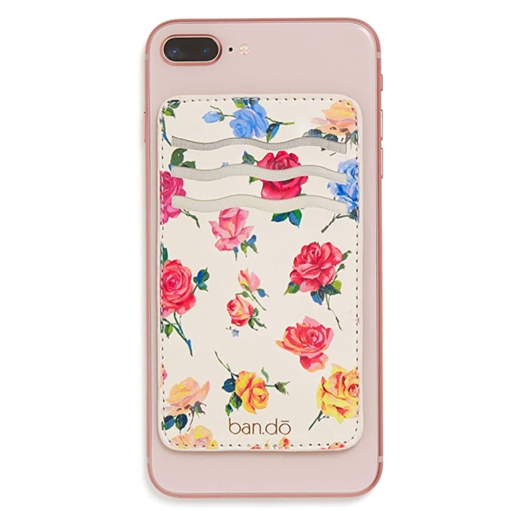 Ban.do Better Together Adhesive Card Holder- Coming up Roses